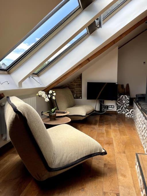 Apartmán Loft A Pont-Aven, Vue Panoramique Sur L'Aven Exteriér fotografie